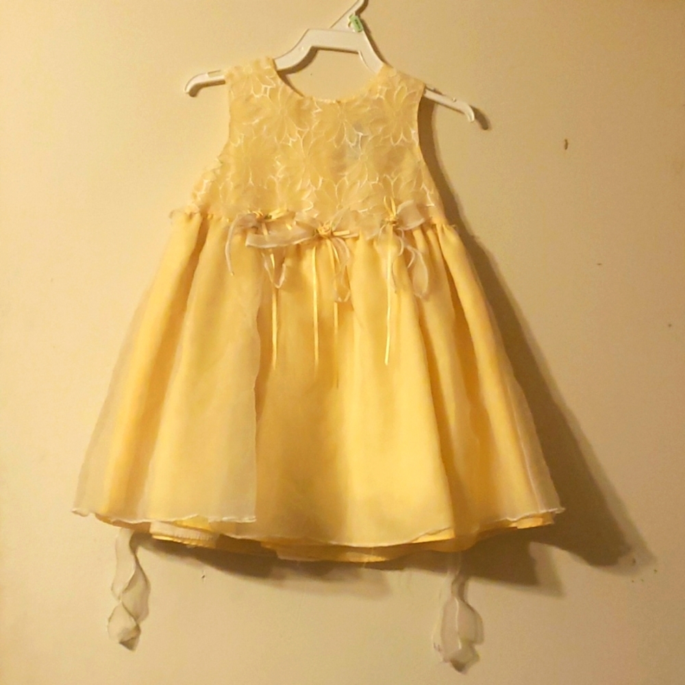 Beautiful Canary yellow dress